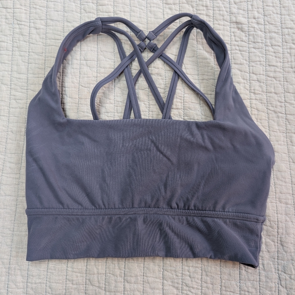 Buffbunny Revolution Sports Bra Shadow Berry (Dusty Purple) - Small